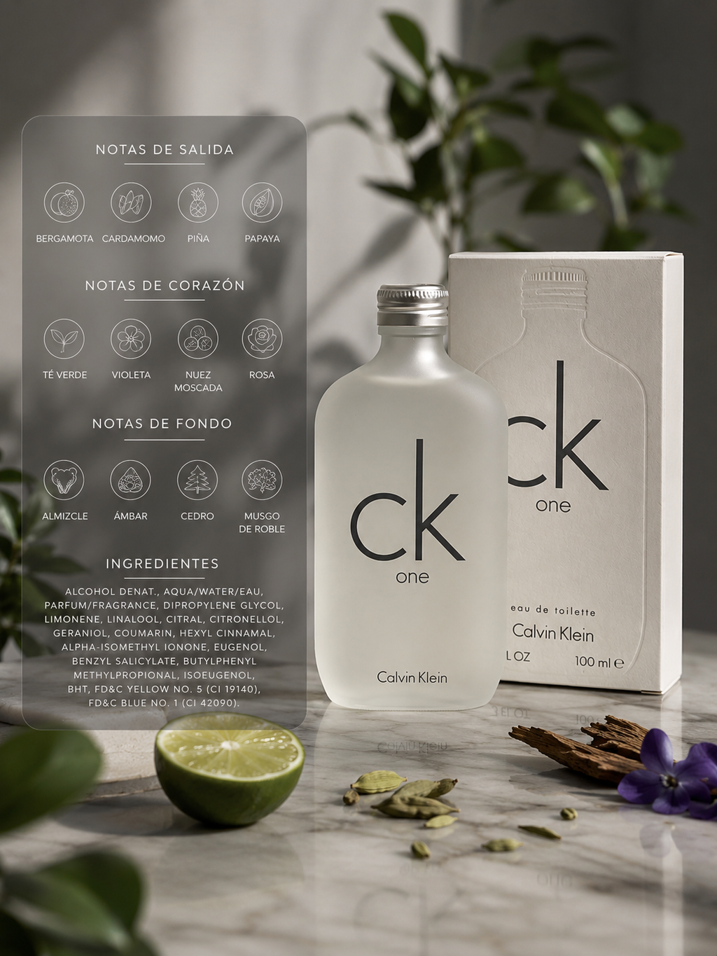 Calvin Klein. EAU De Toilette. (100ml) (3.4oz)