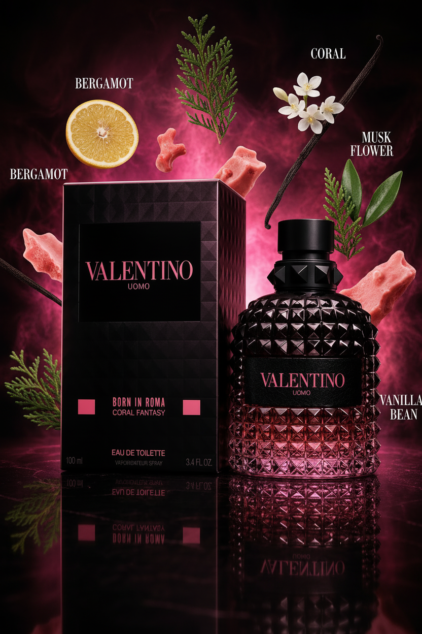 Valentino Born In Roma. Coral Fantasy EAU De Toilette (100ml / 3.4 oz).
